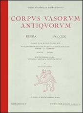 Corpus vasorum antiquorum. Russia. Vol. 4: Moscow, Pushkin State museum of fine arts. Attic red-figured vases.