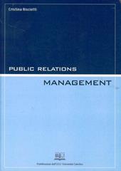 Public relations. Management