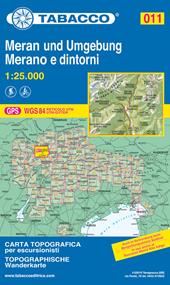 Merano e dintorni 1:25.000