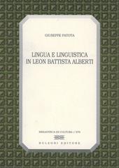 Lingua e linguistica in Leon Battista Alberti