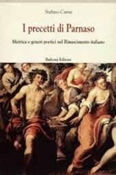 I precetti di Parnaso. Metrica e generi poetici nel Rinascimento italiano