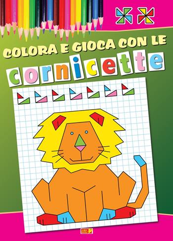 Colora e gioca con le cornicette. Ediz. illustrata  - Libro ColorBimbo 2019 | Libraccio.it