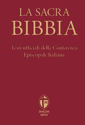 La Sacra Bibbia. Ediz. grande a caratteri grandi. Tela rossa