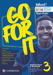 Go for it. Students book & workbook. With Test & Train. Vol. 3