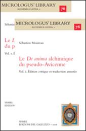 Le De anima alchimique du pseudo-Avicenne