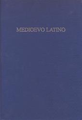 Medioevo latino. Bollettino bibliografico della cultura europea. Vol. 38