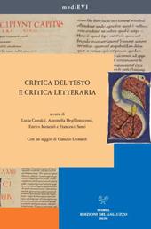 Critica del testo e critica letteraria