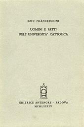 Uomini e fatti dell'Università Cattolica