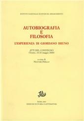 Autobiografia e filosofia. L'esperienza di Giordano Bruno