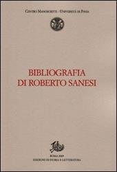 Bibliografia di Roberto Sanesi