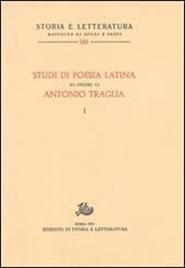 Studi di poesia latina in onore di Antonio Traglia