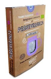 Perseveranza. Integratore letterario di tisane filosofiche Narratherapy. Con filtro artigianale di tisana biologica officinale made in Italy