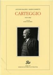 Carteggio (1915-1962)