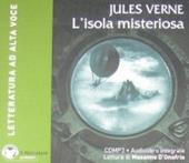 L' isola misteriosa. Con e-text. Audiolibro. CD Audio formato MP3. Ediz. integrale