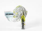 Crumpled city map. Helsinki. Ediz. multilingue