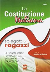 Costituzione italiana spiegata ai ragazzi.