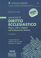 Manuale di diritto ecclesiastico. Chiese, culti e religioni nell'ordinamento italiano