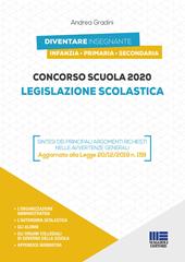 Concorso scuola 2020. Legislazione scolastica