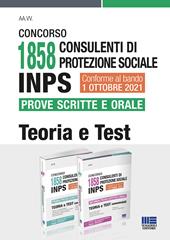 Concorso 1858 Consulenti di protezione sociale INPS. Prove scritte e orale. Kit