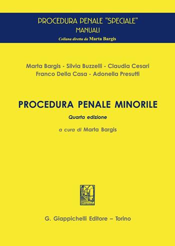 Procedura penale minorile  - Libro Giappichelli 2021, Procedura penale speciale. Manuali | Libraccio.it
