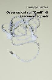 Osservazioni sui "Canti" di Giacomo Leopardi