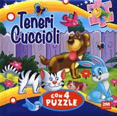 Teneri cuccioli. Libro puzzle