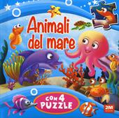 Animali del mare. Libro puzzle. Ediz. a colori