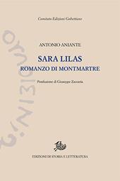 Sara Lilas. Romanzo di Montmartre