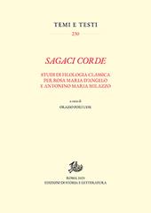 Sagaci corde. Studi di filologia classica per Rosa Maria D'Angelo e Antonino Maria Milazzo