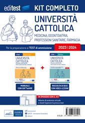 Kit completo EdiTEST. Università Cattolica. Medicina, odontoiatria, professioni sanitarie. Con software di simulazione. Con video-lezioni