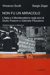 Non fu un miracolo: l'Italia e il Meridionalismo negli anni di Giulio Pastore e Gabriele Pescatore. Testimonianze e riflessioni