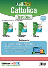 UnidTest. Università Cattolica. Test box completo per il test di ammissione a Medicina, Odontoiatria e Professioni sanitarie: Manuale di teoria-Eserciziario commentato-3.000 quiz. Con app. Con e-book