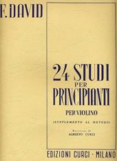 24 studi per principianti per violino (supplemento al metodo)