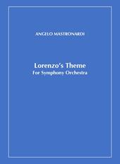 Lorenzo's theme for simphony orchestra. Spartito