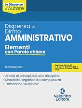 Dispensa di diritto amministrativo. Elementi con parole chiave