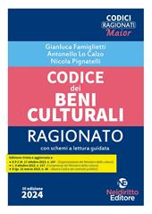 Codice dei beni culturali ragionato