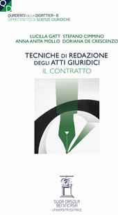 Tecniche di redazione degli atti giuridici