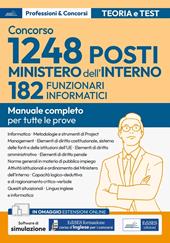 Concorso RIPAM. 182 Funzionari informatici Ministero dell'interno