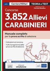 Concorso 3852 allievi Carabinieri. Manuale