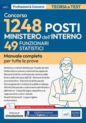Concorso RIPAM. 49 Funzionari statistici Ministero dell'interno