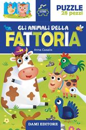 Gli animali della fattoria. Storie da costruire. Ediz. a colori. Con puzzle da 28 pezzi