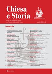 Chiesa e storia. Rivista dell’Associazione Italiana dei Professori di Storia della Chiesa (2022). Vol. 12
