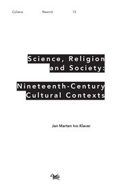 Science, religion and society: nineteenth-century culture cultural contexts