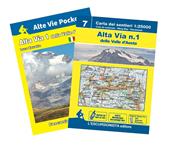 Alta via della Valle d'Aosta. Ediz. multilingue. Con carta 1:25.000. Vol. 1