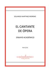 El cantante de ópera. Ensayo académico